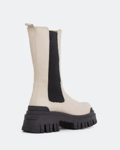 Women L'INTERVALLE Edmonton Beige Leather