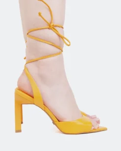 Women L'INTERVALLE Eivissa Orange Leather