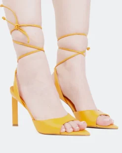 Women L'INTERVALLE Eivissa Orange Leather