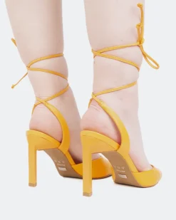 Women L'INTERVALLE Eivissa Orange Leather