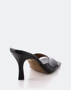 Women L'INTERVALLE Elafonisi Black Leather