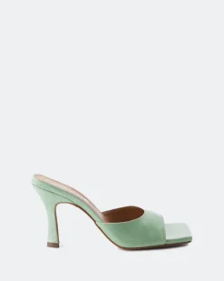 Women L'INTERVALLE Elafonisi Green Leather