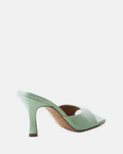 Women L'INTERVALLE Elafonisi Green Leather