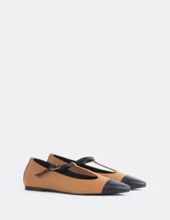 Women L'INTERVALLE Elara Tan Black Leather