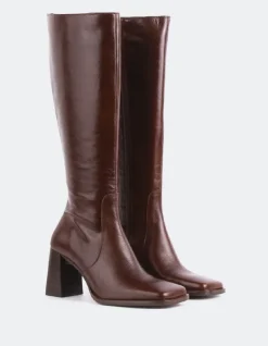 Women L'INTERVALLE Elland Chestnut Leather
