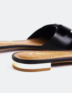 Women L'INTERVALLE Ellie Black Leather