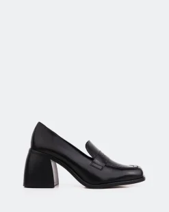 Women L'INTERVALLE Elm Black Leather