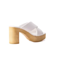 Women L'INTERVALLE Elodie White Leather