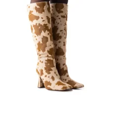 Women L'INTERVALLE Elstra Brown Pony Hair