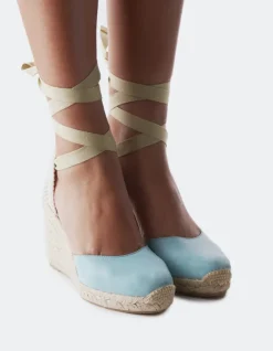 Women L'INTERVALLE Elvira Blue Leather