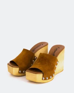 Women L'INTERVALLE Emeline Brown Suede