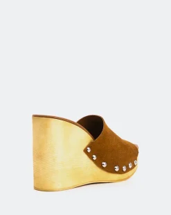 Women L'INTERVALLE Emeline Brown Suede