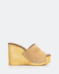 Women L'INTERVALLE Emeline Nude Suede