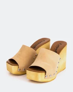 Women L'INTERVALLE Emeline Nude Suede