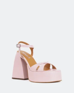 Women L'INTERVALLE Endless Pink Leather/Cuir Rose