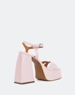 Women L'INTERVALLE Endless Pink Leather/Cuir Rose