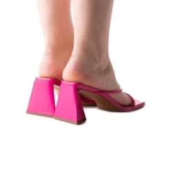 Women L'INTERVALLE Ermal Fuchsia Leather