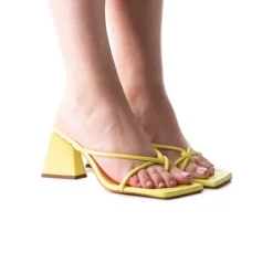 Women L'INTERVALLE Ermal Yellow Leather