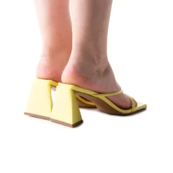 Women L'INTERVALLE Ermal Yellow Leather