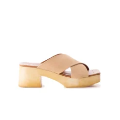 Women L'INTERVALLE Esmée Nude Suede