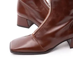 Women L'INTERVALLE Eton Tan Leather