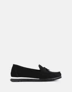Women L'INTERVALLE Everlane Black Suede