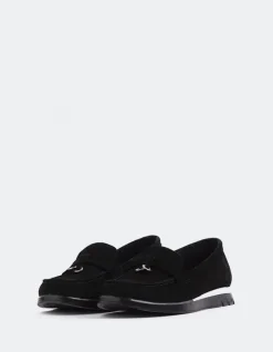 Women L'INTERVALLE Everlane Black Suede