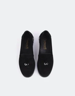 Women L'INTERVALLE Everlane Black Suede