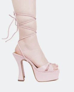 Women L'INTERVALLE Fairy Pink Leather