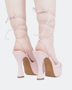 Women L'INTERVALLE Fairy Pink Leather