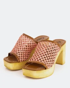 Women L'INTERVALLE Faustine Pink Rafia