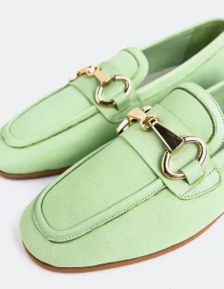 Women L'INTERVALLE Fayette Green Leather