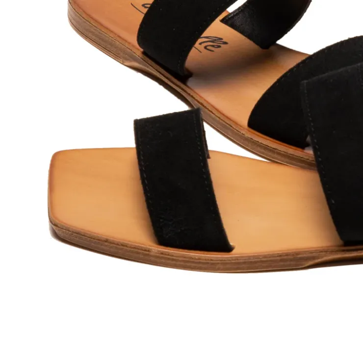 Women L'INTERVALLE Fayola Black Suede