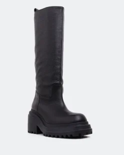 Women L'INTERVALLE Fenton Black Leather