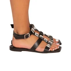 Women L'INTERVALLE Feya Black Leather