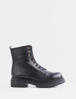 Women L'INTERVALLE Fidelina Black Leather