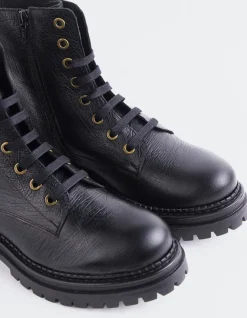 Women L'INTERVALLE Fidelina Black Leather