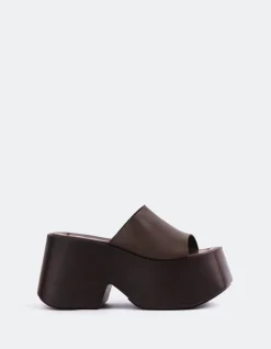 Women L'INTERVALLE Fidèle Brown Leather