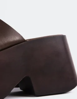 Women L'INTERVALLE Fidèle Brown Leather