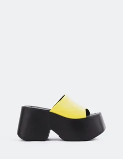 Women L'INTERVALLE Fidèle Yellow Leather