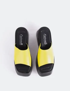 Women L'INTERVALLE Fidèle Yellow Leather