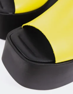 Women L'INTERVALLE Fidèle Yellow Leather