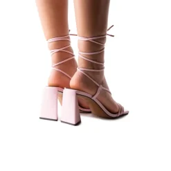 Women L'INTERVALLE Filomena Light Pink Leather
