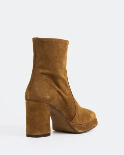 Women L'INTERVALLE Filton Brown Suede