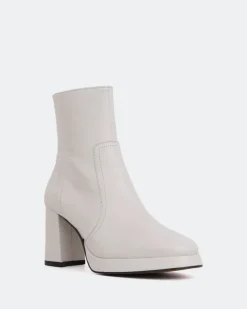 Women L'INTERVALLE Filton Off White Leather