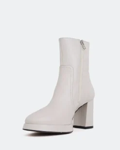 Women L'INTERVALLE Filton Off White Leather