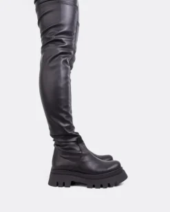 Women L'INTERVALLE Flames Black Stretch