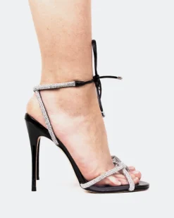 Women L'INTERVALLE Flamingo, Black Naplack/Naplack Noir