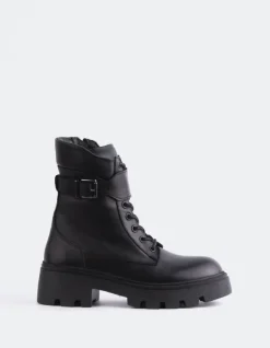 Women L'INTERVALLE Flensburg Black Leather