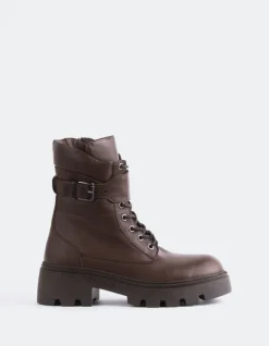 Women L'INTERVALLE Flensburg Brown Leather